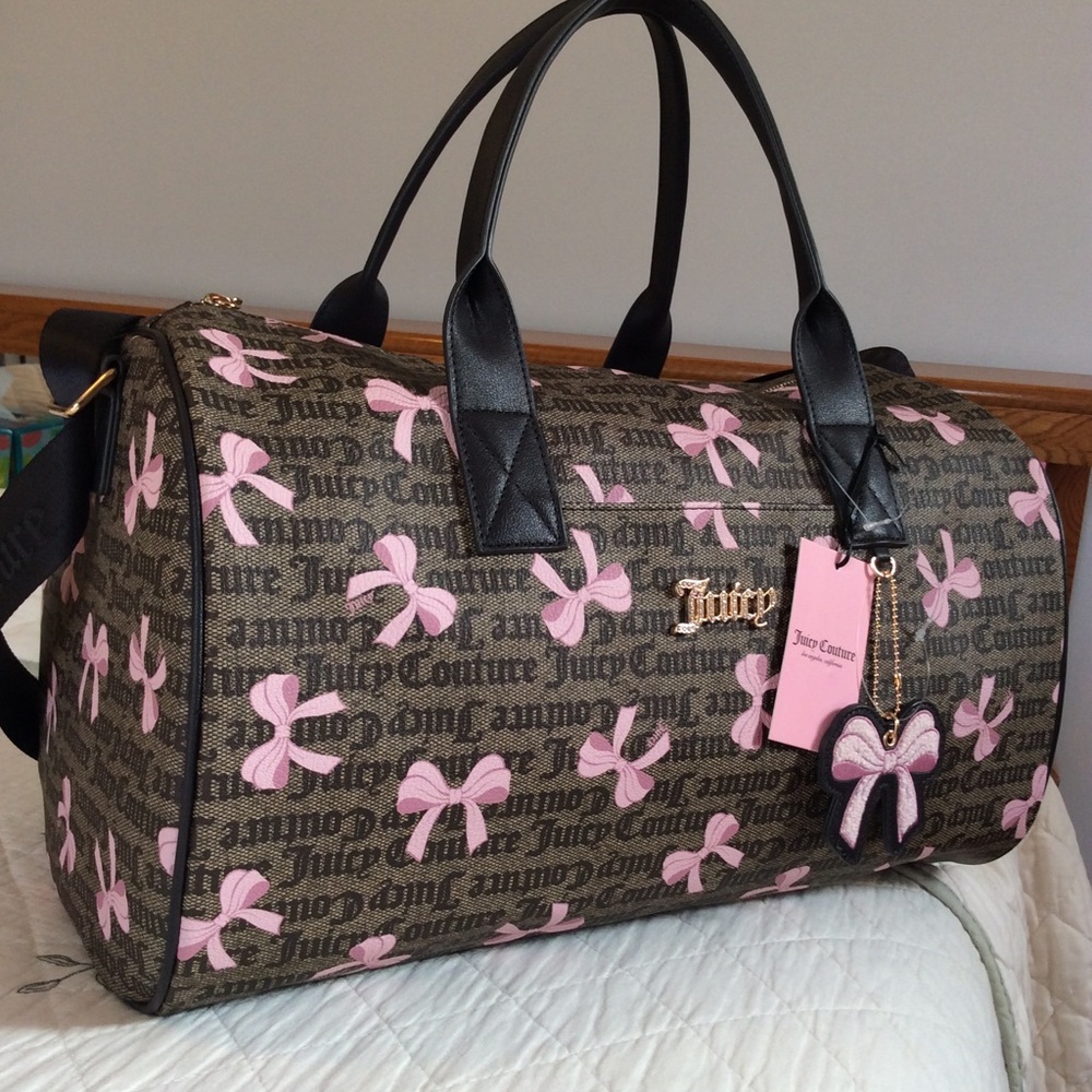 Juicy Couture pink Bow bag🎀
